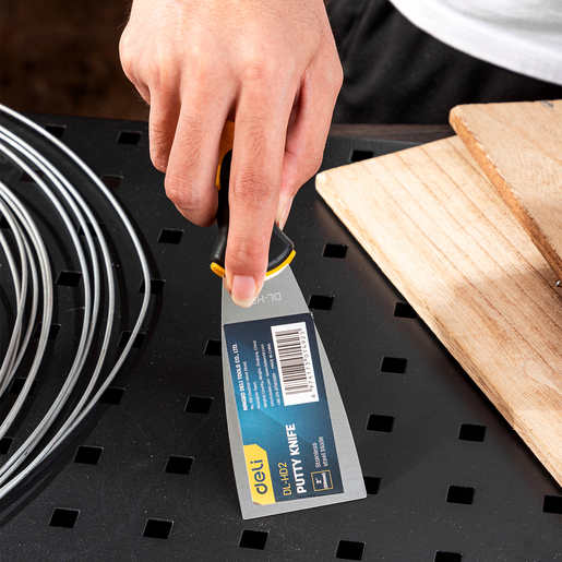 DELI Špahtla inox gumena drška 50mm EDL-HD2