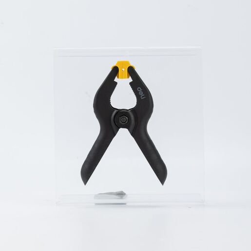 DELI Jednoručna stega - štipaljka 100mm EDL110004