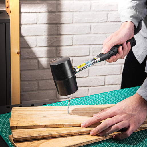 DELI Čekić gumeni crni 16oz/450g EDL5616