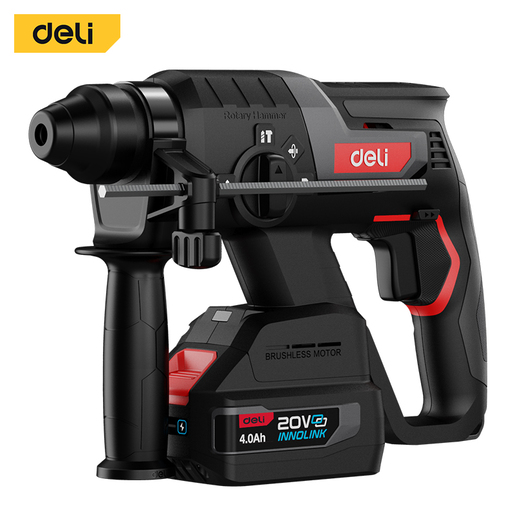DELI Aku udarna bušilica SDS+ 20V 4Ah Supreme EDE-DC20-2D4