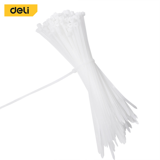 DELI Kablovske vezice bele 4x200mm EDL506141