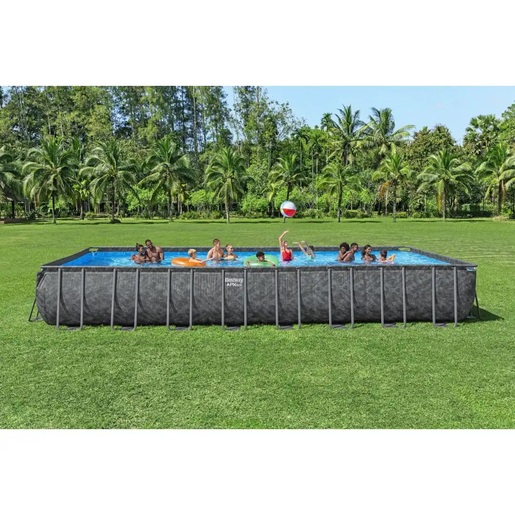 Bestway APX 365 porodični bazen 9.56 x 4.88 x 1.32m sa čeličnim ramom i pumpom