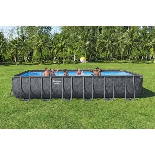 Bestway APX 365 porodični bazen 7.32 x 3.66 x 1.32m sa čeličnim ramom i pumpom