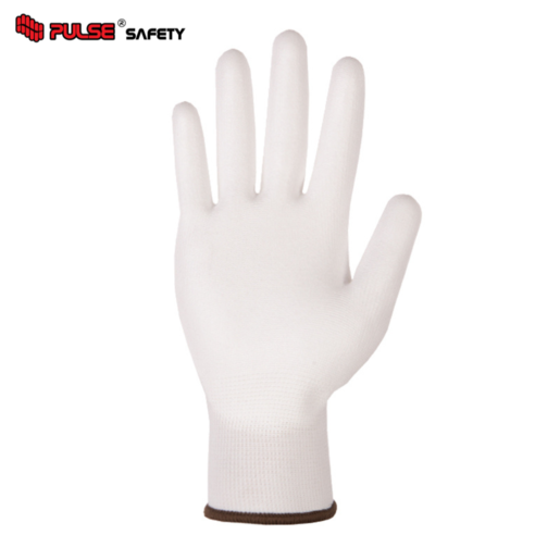 DELI Zaštitne rukavice Hunter White, PU, vel. 9