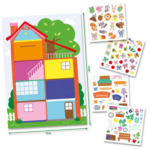 Ses Creative Set moja kuća sa stikerima