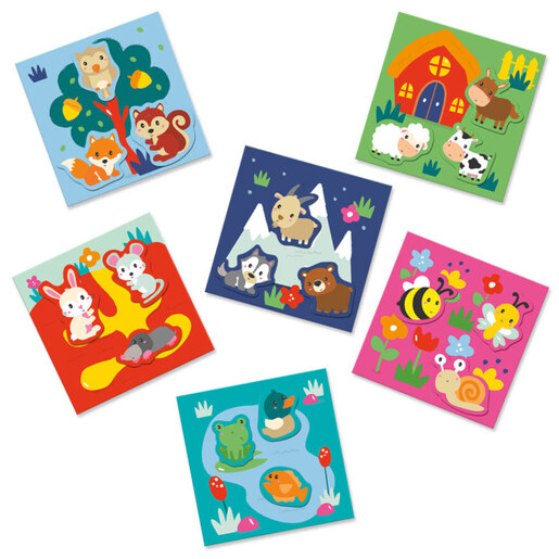 Ses Creative Edukativni set - gde žive životinje