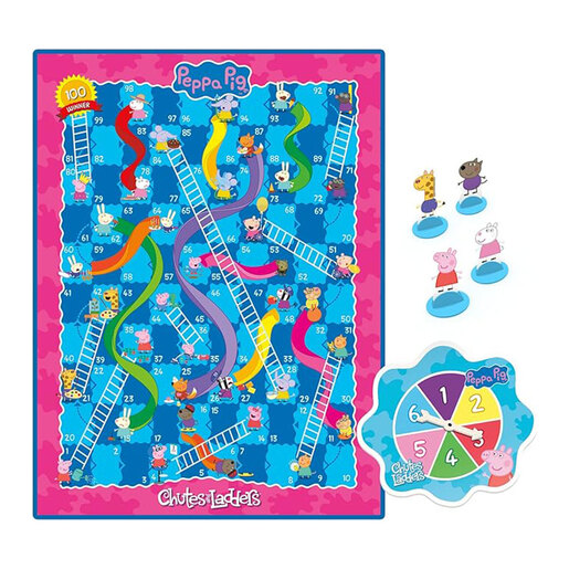 Peppa Prase igra merdevine i zmijice