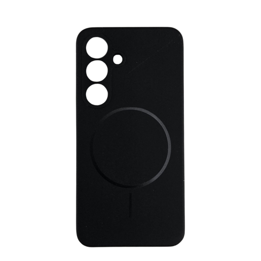 Magsafe Lux Samsung S25+, Black Silikonska Maska