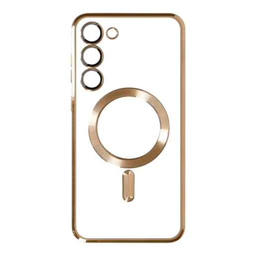 Magsafe Samsung S25+, Gold Silikonska Maska