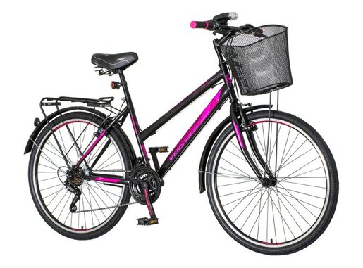 Bicikl venssini roma 26" crno roze