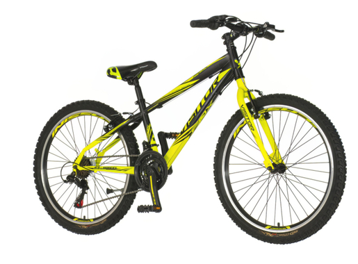 Bicikl visitor fox 24" crno sivi