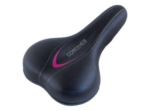 Sedlo mtb prety woman crno ljubičaste šare