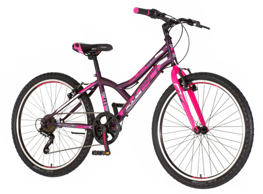 Bicikl explorer spy daisy 24" ljubičasti