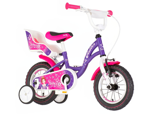Bicikl visitor princess 12" ljubičasti
