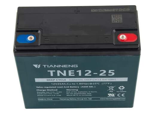 Eb.baterija olovna 12v 25ah, tianneng tne12-25
