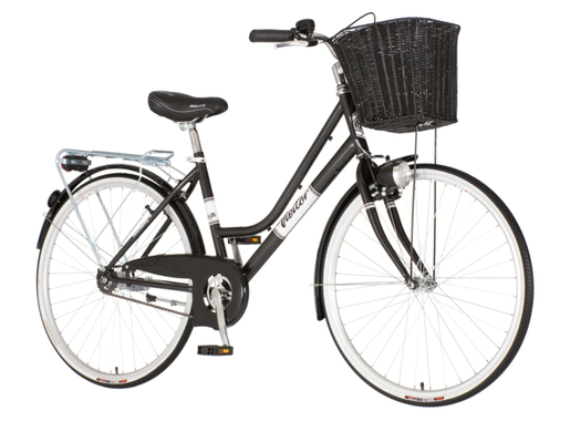 Bicikl visitor fashion latte 26x1.3/8" crni