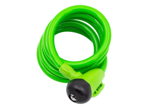 Brava spiralna sa nosačem 12x1500mm obložena zelena silikonska