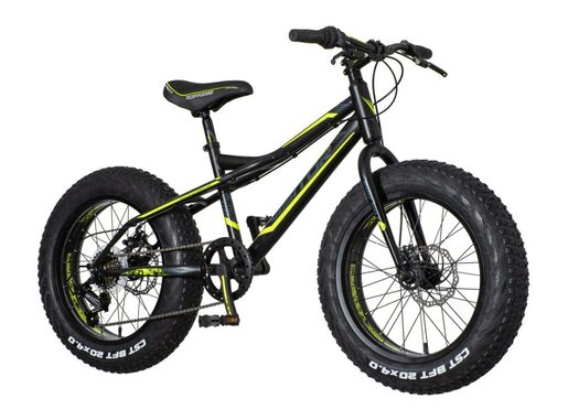 Bicikl visitor fat bike 20" bigfoot crno zeleni