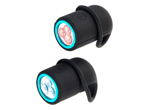 Treptač silikonski prednji + zadnji tri strong leda tri funkcije