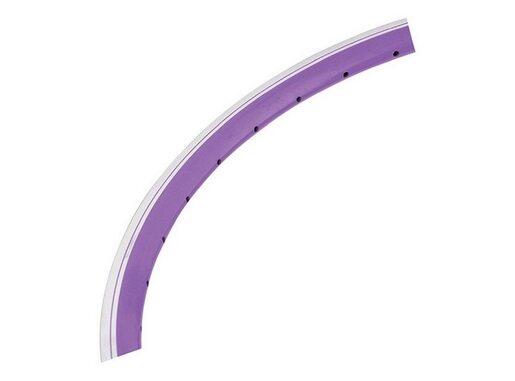Obruč 28” alu dupli cross x3 36 rupa ljubičasta boja