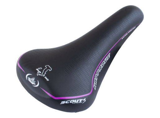 Sedlo kappa due  crno - ljubičasto