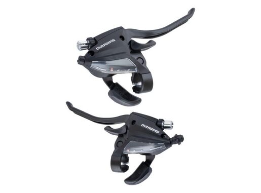 Ručice menjača i kočnice shimano stef50 3/8 crne estef51r8