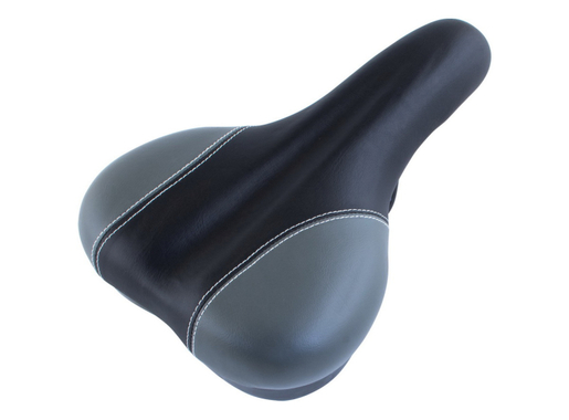 Sedlo mtb-city comfort sa oprugama crno sivo