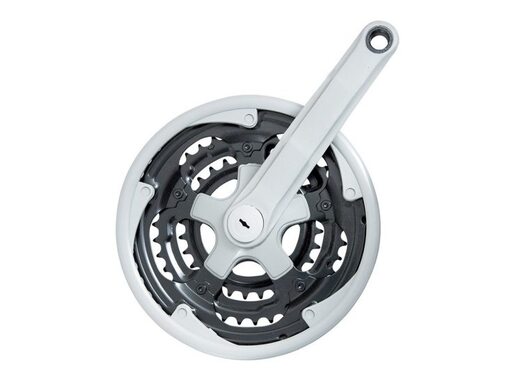 Srednji pogon mtb 28/38/48t 170mm sivi