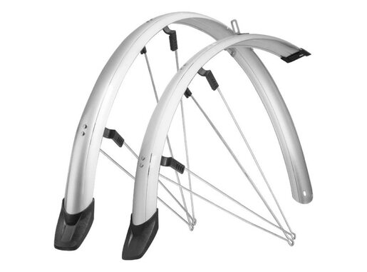 Blatobran eurofender 700c pvc silver 48 mm širina sporty montaža