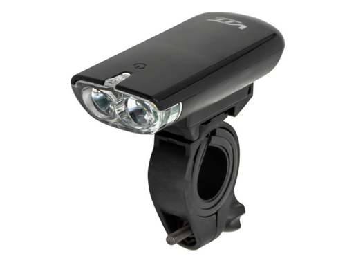 Lampa prednja square 2 super bright white led crna