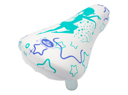 Dečije sedište za bicikl 12 monte grappa belo tirkiz cosmic princess