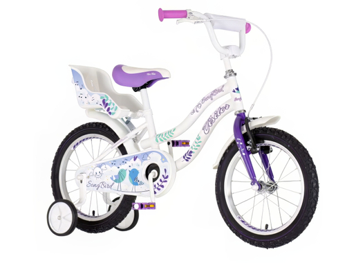 Bicikl visitor song bird 16" beli