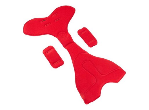 Jastuk crveni bellelli za dečije sedište b-one