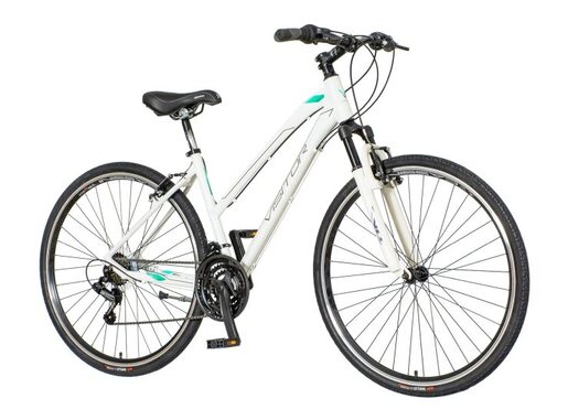 Bicikl visitor terra lady 28"  belo sivi