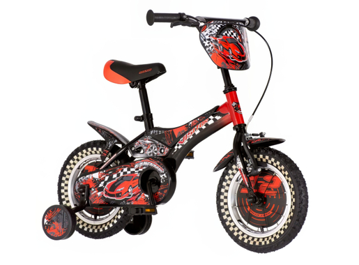 Bicikl visitor nitro 12" crno crveni