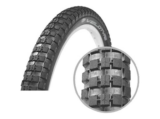 Sp.24x2.50 (64-507) crna guma pah free velotyre ##