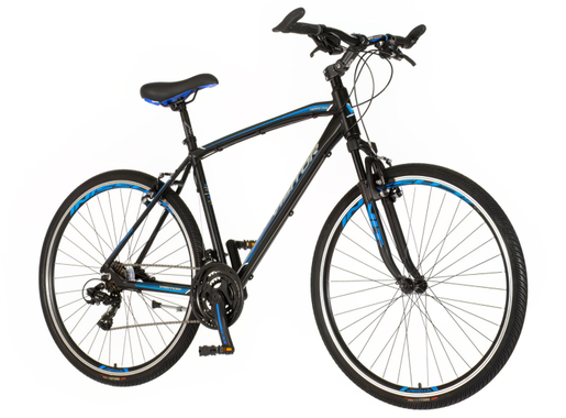 Bicikl visitor terra man 28" crno plavi