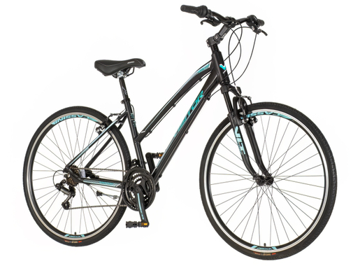 Bicikl visitor terra lady 28" crno tirkiz