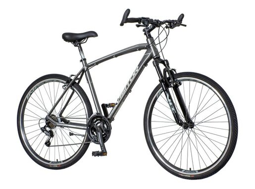 Bicikl visitor terra man 28" sivi