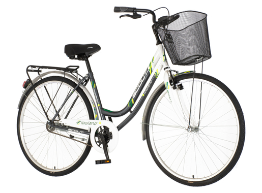 Bicikl visitor lowland 28"  sivo beli