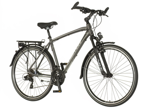 Bicikl visitor terra man 28" sivo crni