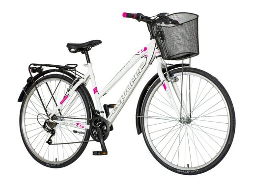 Bicikl explorer elite lady 28" belo roze