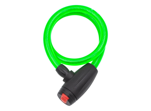 Brava na ključ sajla obložena silikonom 12x650mm zelena