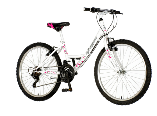 Bicikl venssini parma ella 24" sivo roze