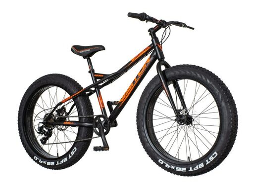 Bicikl visitor fat bike 26" bigfoot crno narandžasti