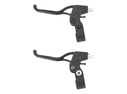 Ručica kočnice v-brake alu/pvc crne za revo shift sypo