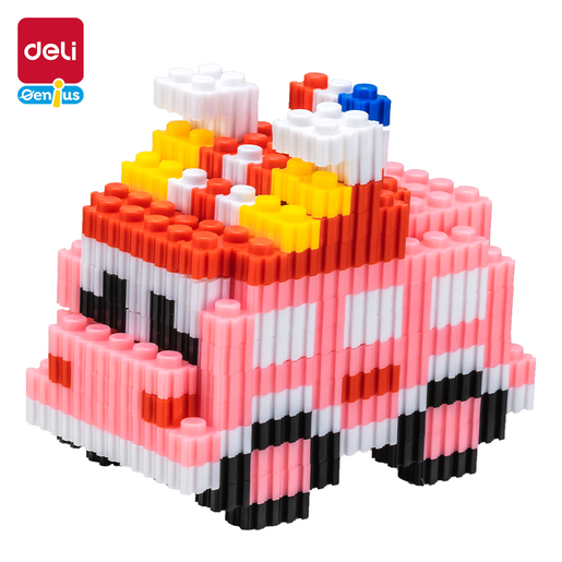 DELI DEČIJA IGRAČKA - KREATIVNI BLOKOVI ZA SLAGANJE  AUTO EH735