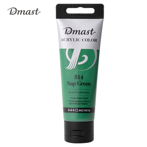 DELI AKRILNA BOJA  DMAST PEBEO 75ml 514 SAP GREEN EC330-SG