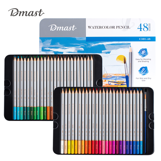 DELI DRVENE VODENE BOJICE  UMETNIČKE DMAST PEBEO 1/48 EC301-48