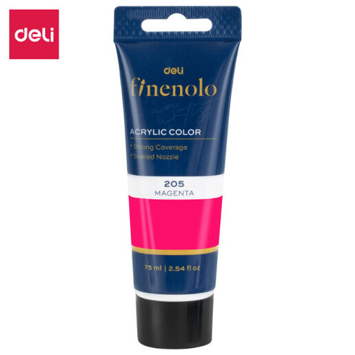 DELI AKRILNA BOJA  U TUBI PINK 75ml EC75-PK